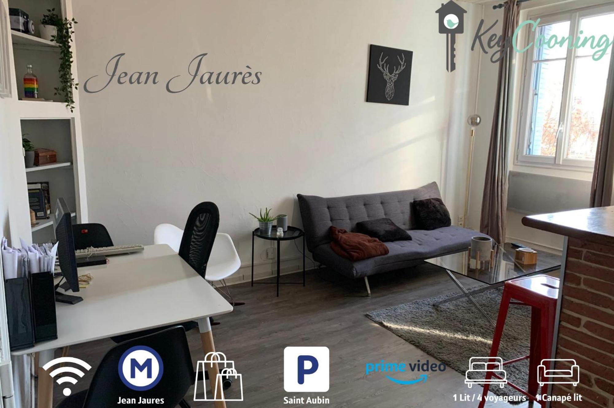 Ferienwohnung Jean-Jaures Toulouse Exterior foto